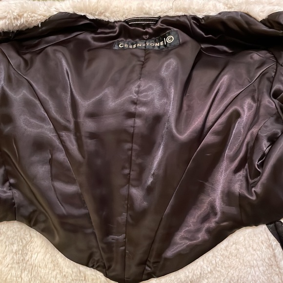 Brown Creenstone Winter Coat (European Brand) - Picture 14 of 15